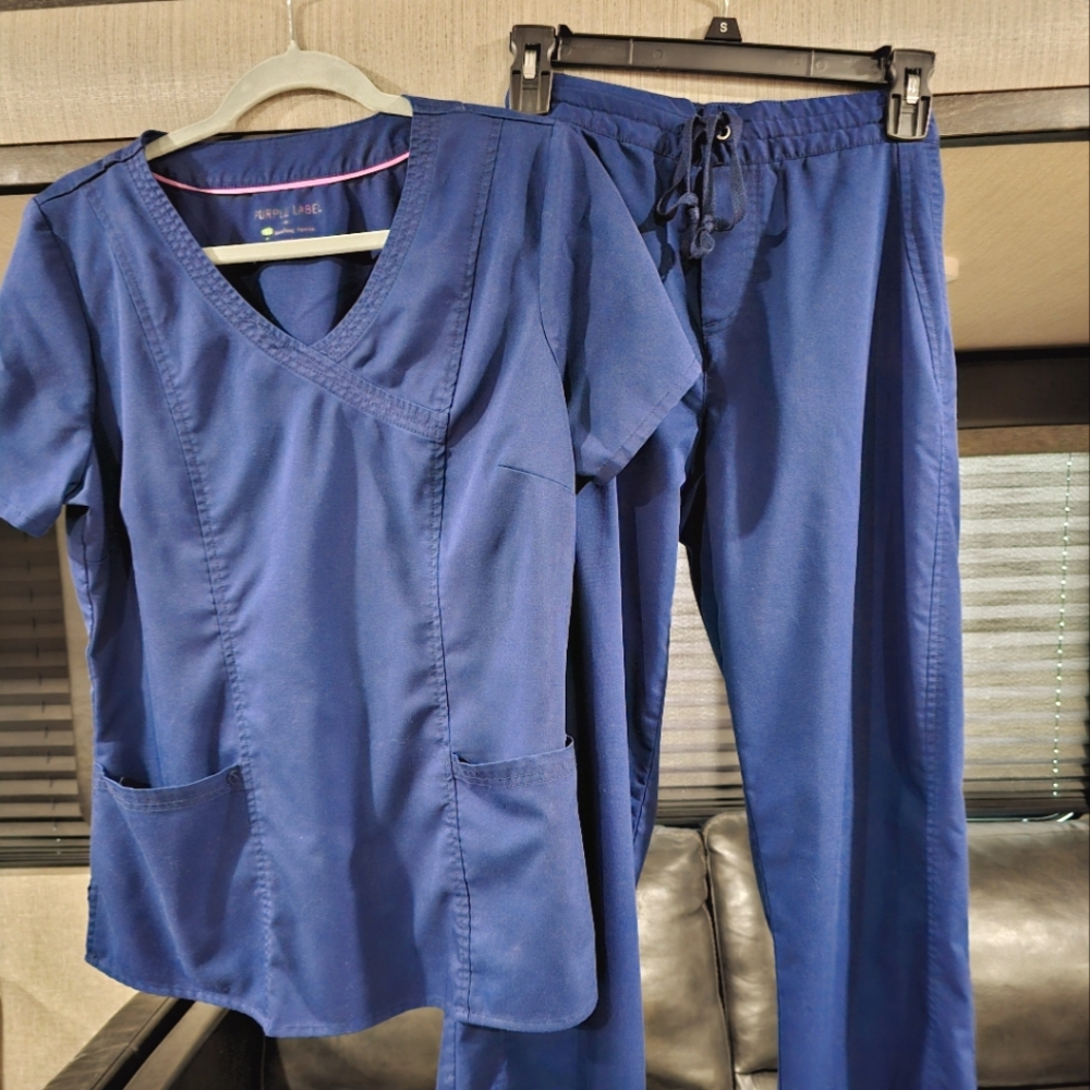 Navy Blue Scrubs